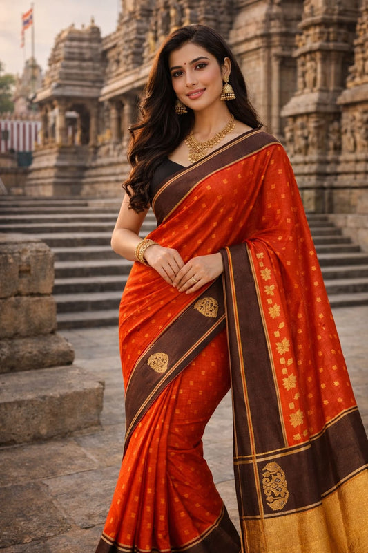 Jamdani cotton saree