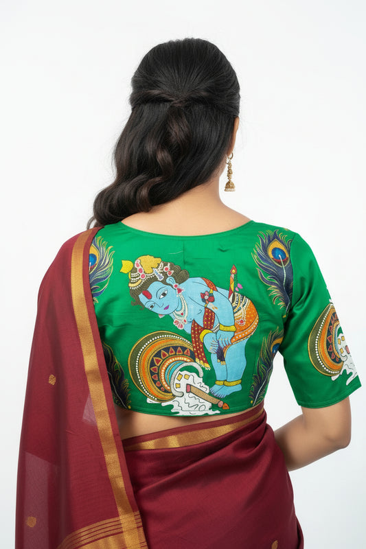 Blouse- Kalamkari Work