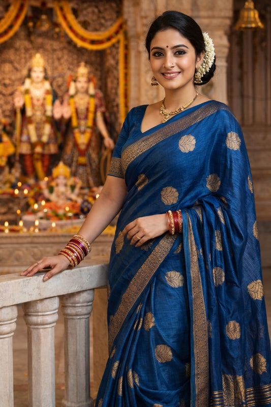 Viscose cotton saree