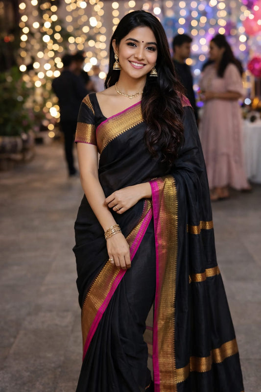 viscose cotton saree